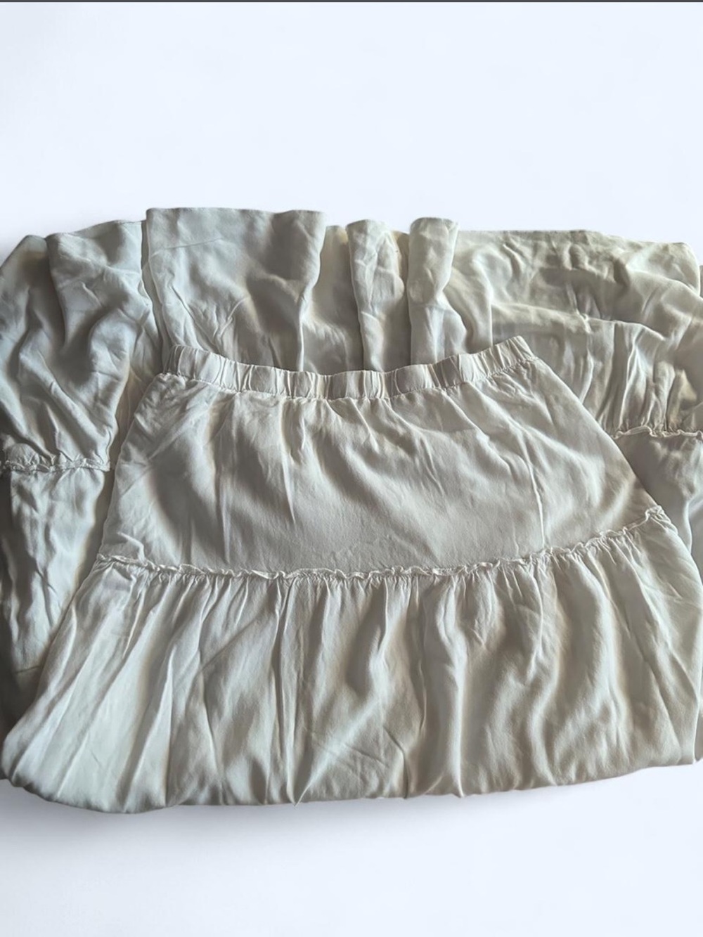 vintage brandy melville white skirt